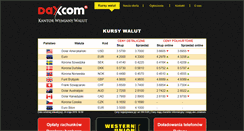 Desktop Screenshot of daxcom.pl